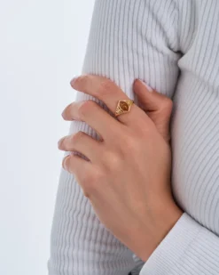 New Bijou Brigitte Anello - Ambra perfetta