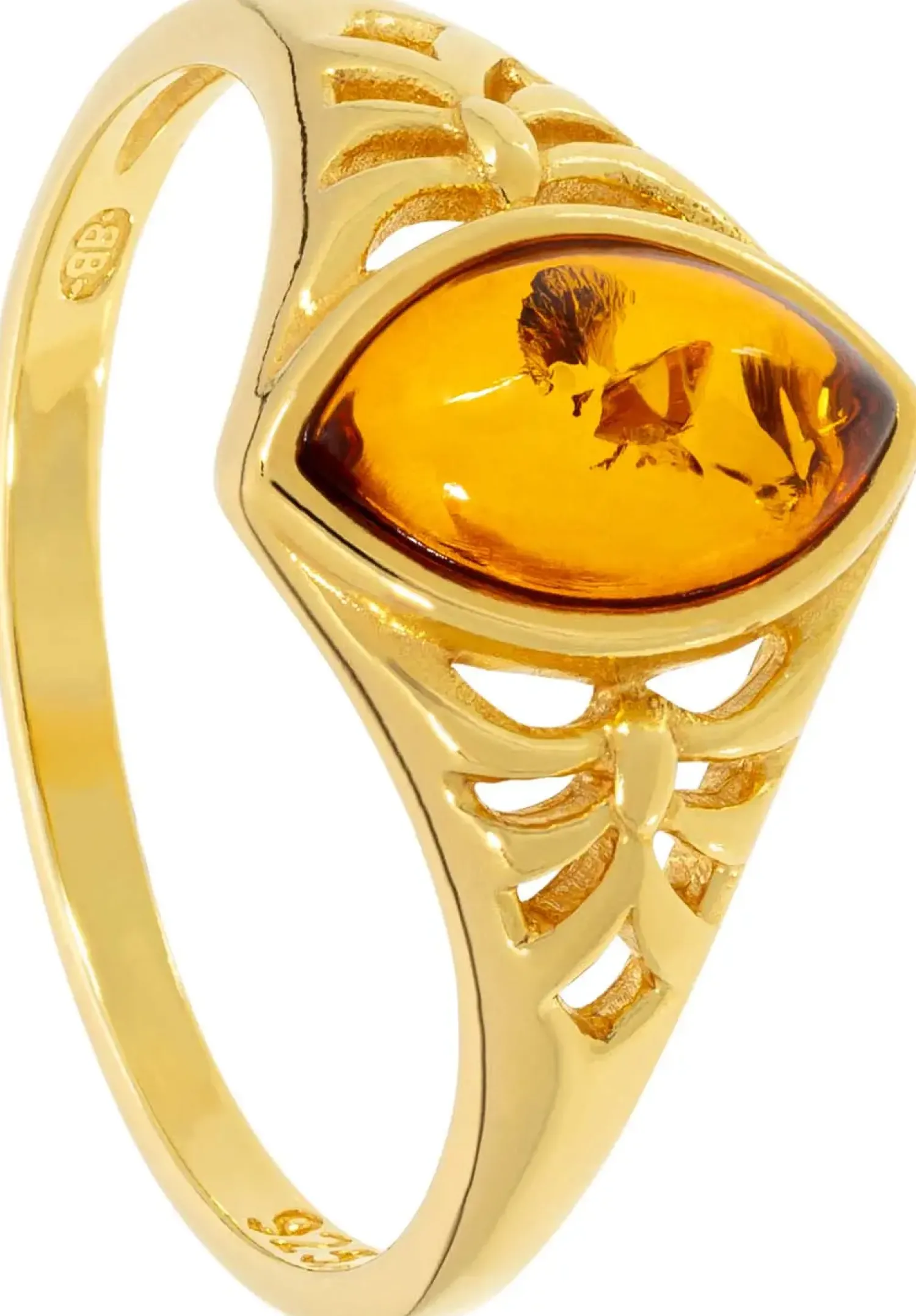 New Bijou Brigitte Anello - Ambra perfetta