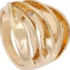 New Bijou Brigitte Anello - Asymmetrical Gold