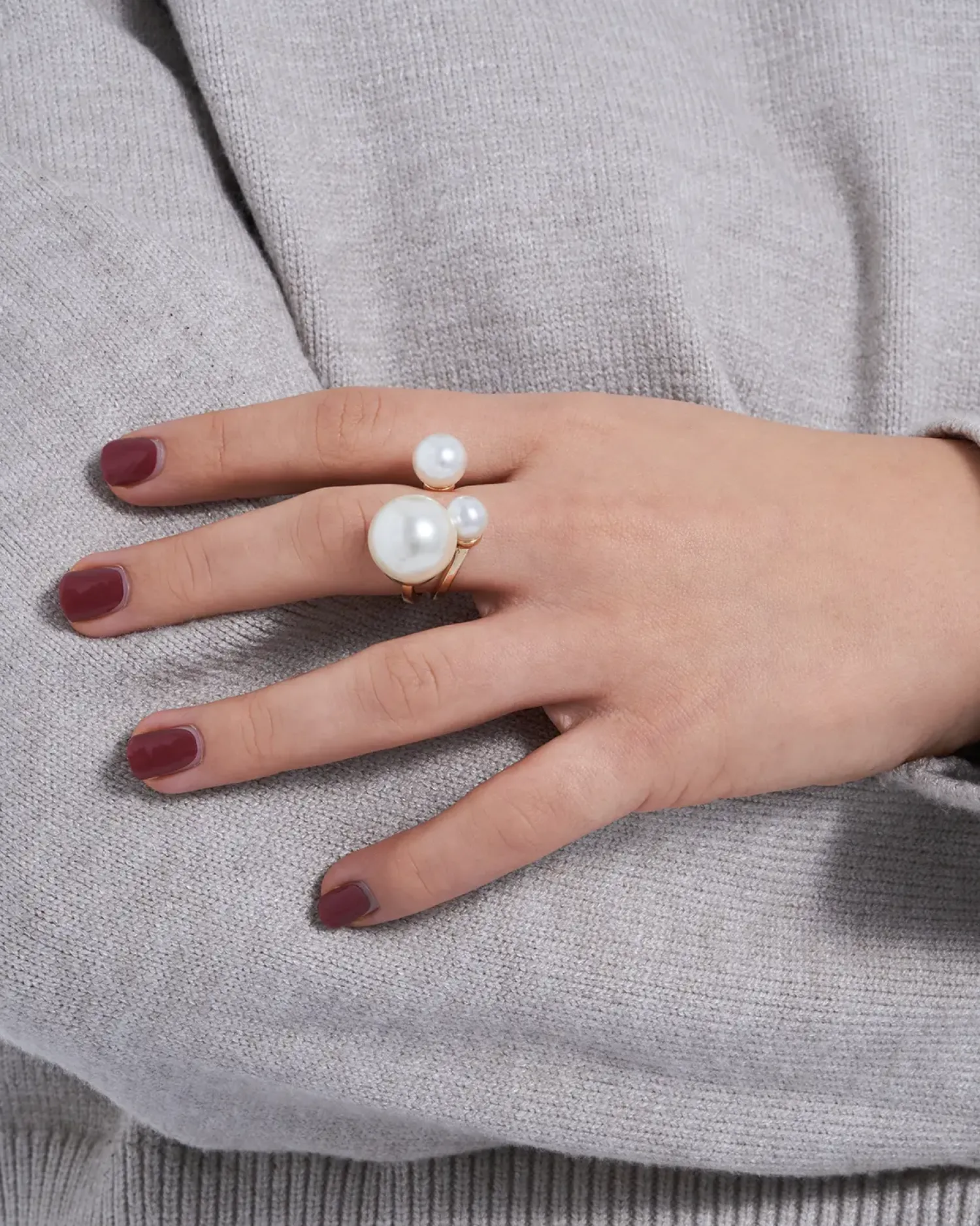 Discount Bijou Brigitte Anello - Big Pearls