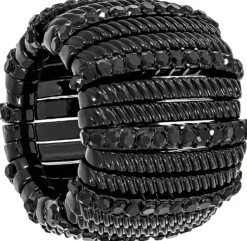 Outlet Bijou Brigitte Anello - Black Stripes