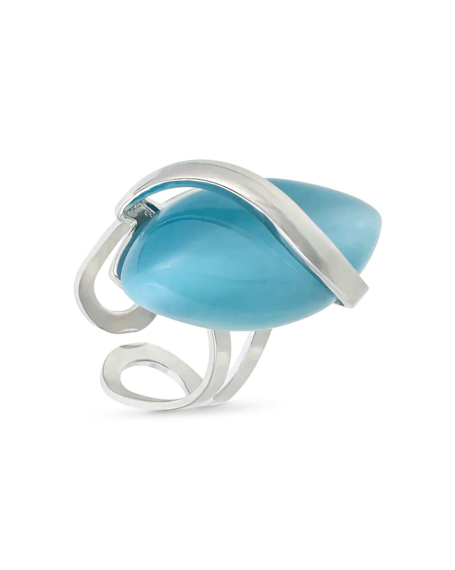 Best Bijou Brigitte Anello - Blue Cat Eye
