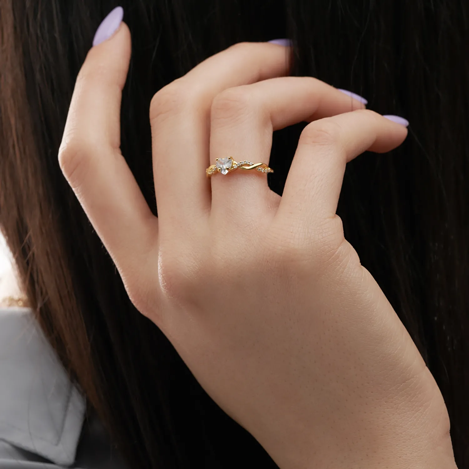 Bijou Brigitte Anello - Braided Heart
