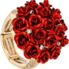 Best Bijou Brigitte Anello - Bunch of Roses Red