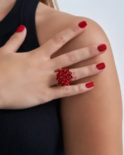Best Bijou Brigitte Anello - Bunch of Roses Red