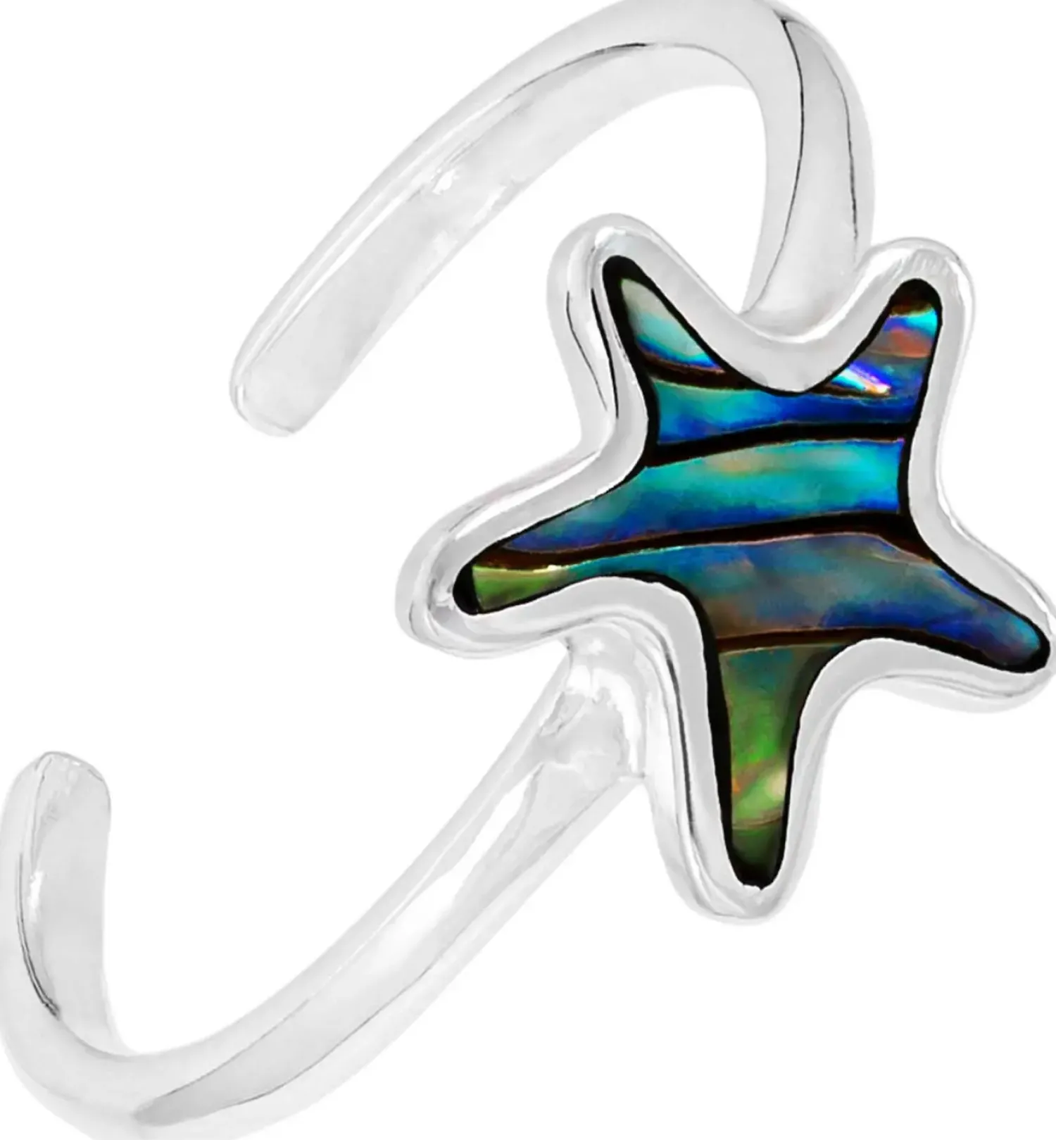Outlet Bijou Brigitte Anello da piede - Shell Star