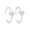 Online Bijou Brigitte Anello da piede - Silver Shell