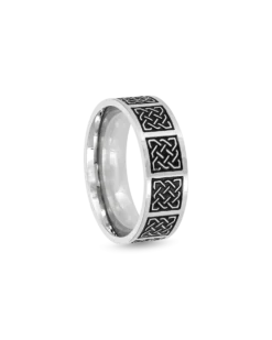 Online Bijou Brigitte Anello da uomo - Brave Silver