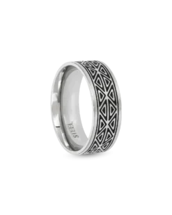 Hot Bijou Brigitte Anello da uomo - Casual Silver