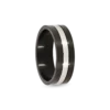 Outlet Bijou Brigitte Anello da uomo - Shiny Black
