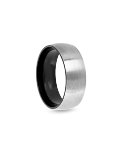 Online Bijou Brigitte Anello da uomo - Steel Classic
