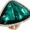 Outlet Bijou Brigitte Anello - Emerald Spark