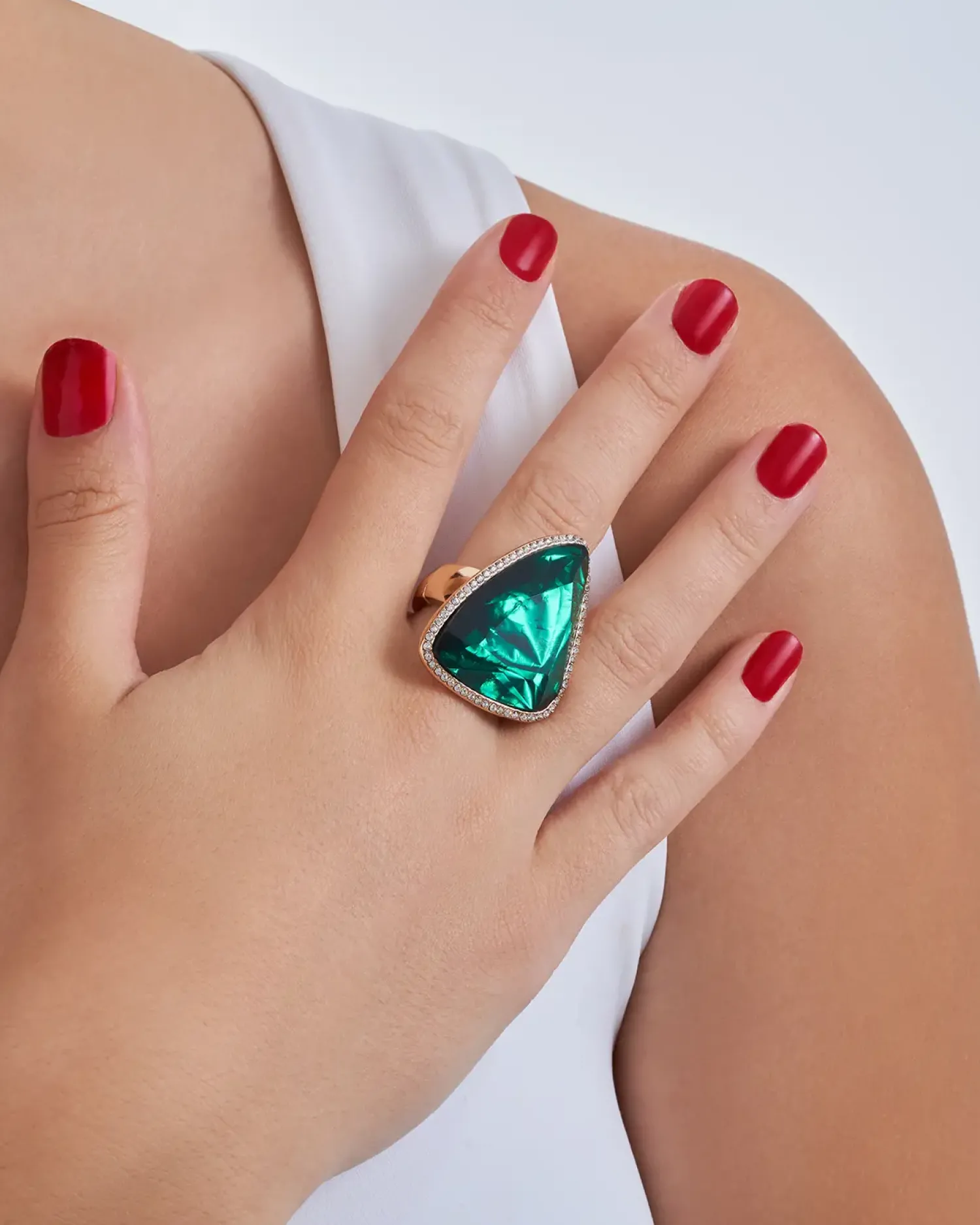 Outlet Bijou Brigitte Anello - Emerald Spark