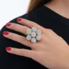 New Bijou Brigitte Anello - Flower Sparkle