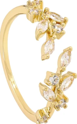 Discount Bijou Brigitte Anello - Gleaming Leaves