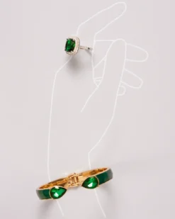 Hot Bijou Brigitte Anello - Glowy Emerald
