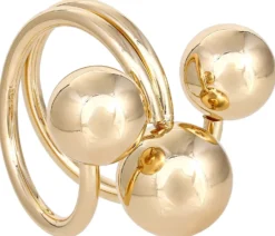 Outlet Bijou Brigitte Anello - Golden Spheres