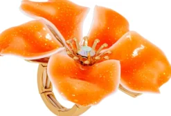 Best Bijou Brigitte Anello - Orange Aloha