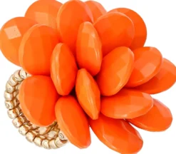 Sale Bijou Brigitte Anello - Orange Flower