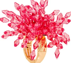 Hot Bijou Brigitte Anello - Red Beads