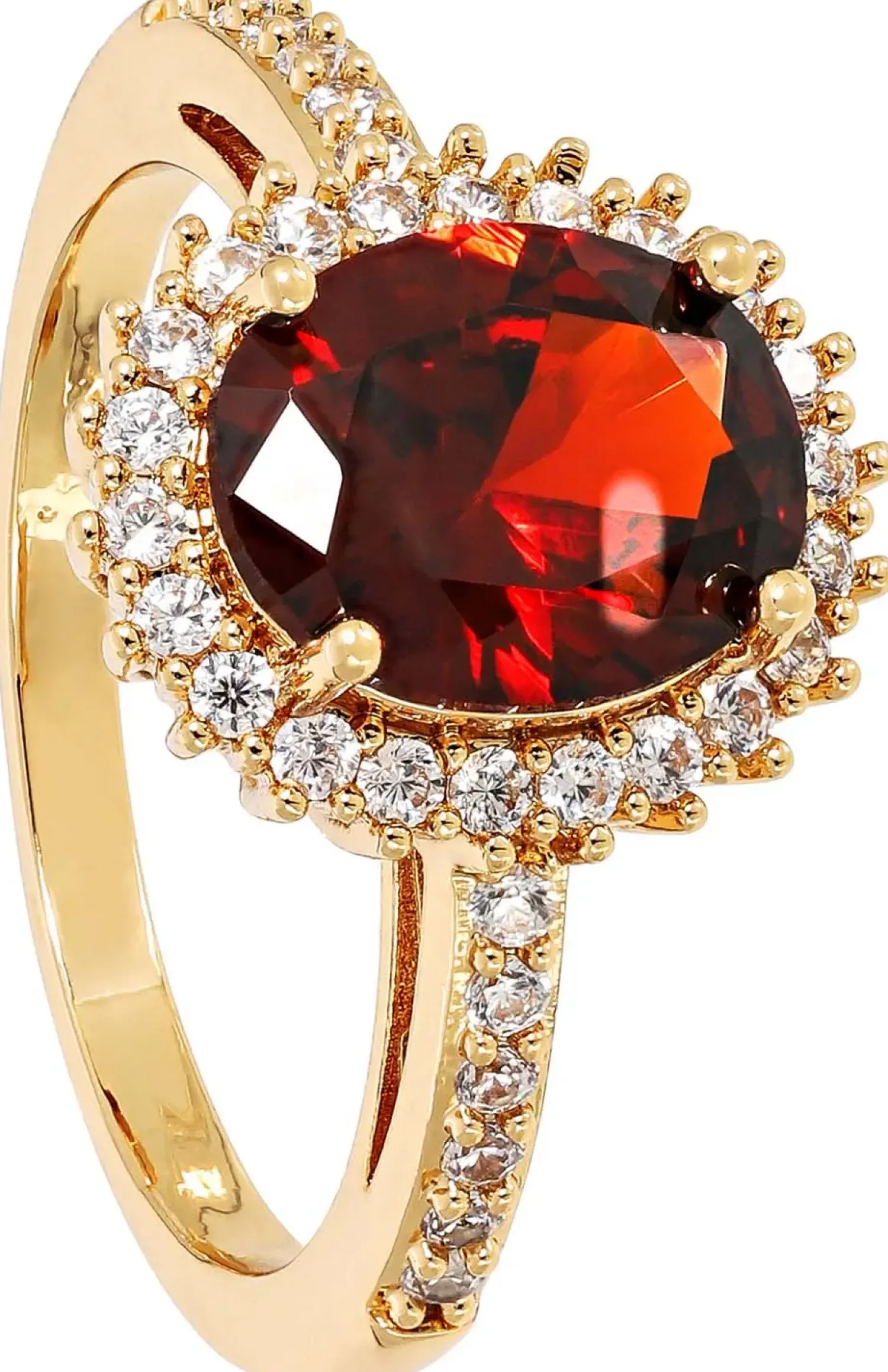 Bijou Brigitte Anello - Red Oval