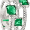 Clearance Bijou Brigitte Anello - Silver Rows