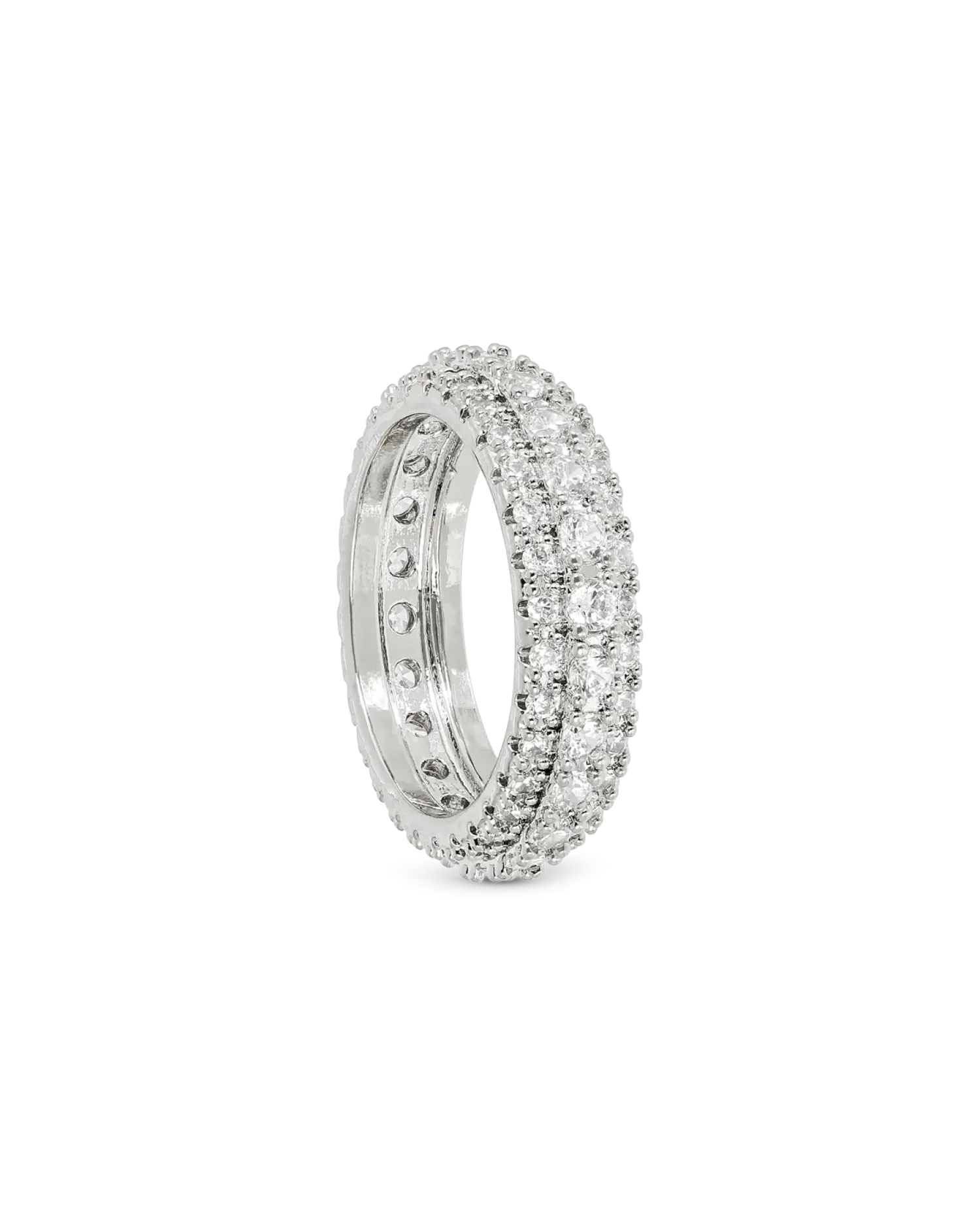 Hot Bijou Brigitte Anello - Zirconia Rows