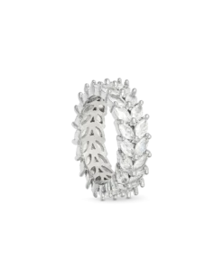 Sale Bijou Brigitte Anello - Zirkonia Leaves