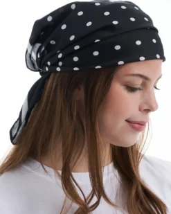 Hot Bijou Brigitte Bandana - Elegant Dots