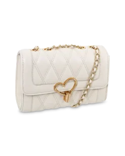 Clearance Bijou Brigitte Borsetta - Beige Heart