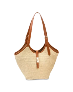 Online Bijou Brigitte Borsetta - Beige Straw