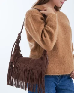 Bijou Brigitte Borsetta - Brown Fringes
