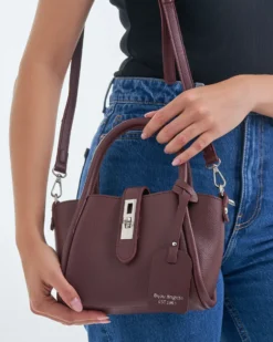 Discount Bijou Brigitte Borsetta - Burgundy Elegance