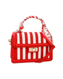 Best Bijou Brigitte Borsetta - Cherry Stripes