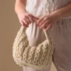 Outlet Bijou Brigitte Borsetta - Ivory Crochet