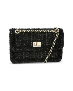 Sale Bijou Brigitte Borsetta - Knitted Black