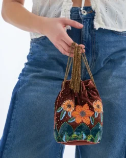 Sale Bijou Brigitte Borsetta - Velvet Sunflower