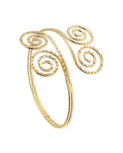 Hot Bijou Brigitte Bracciale da braccio - Golden Swirl