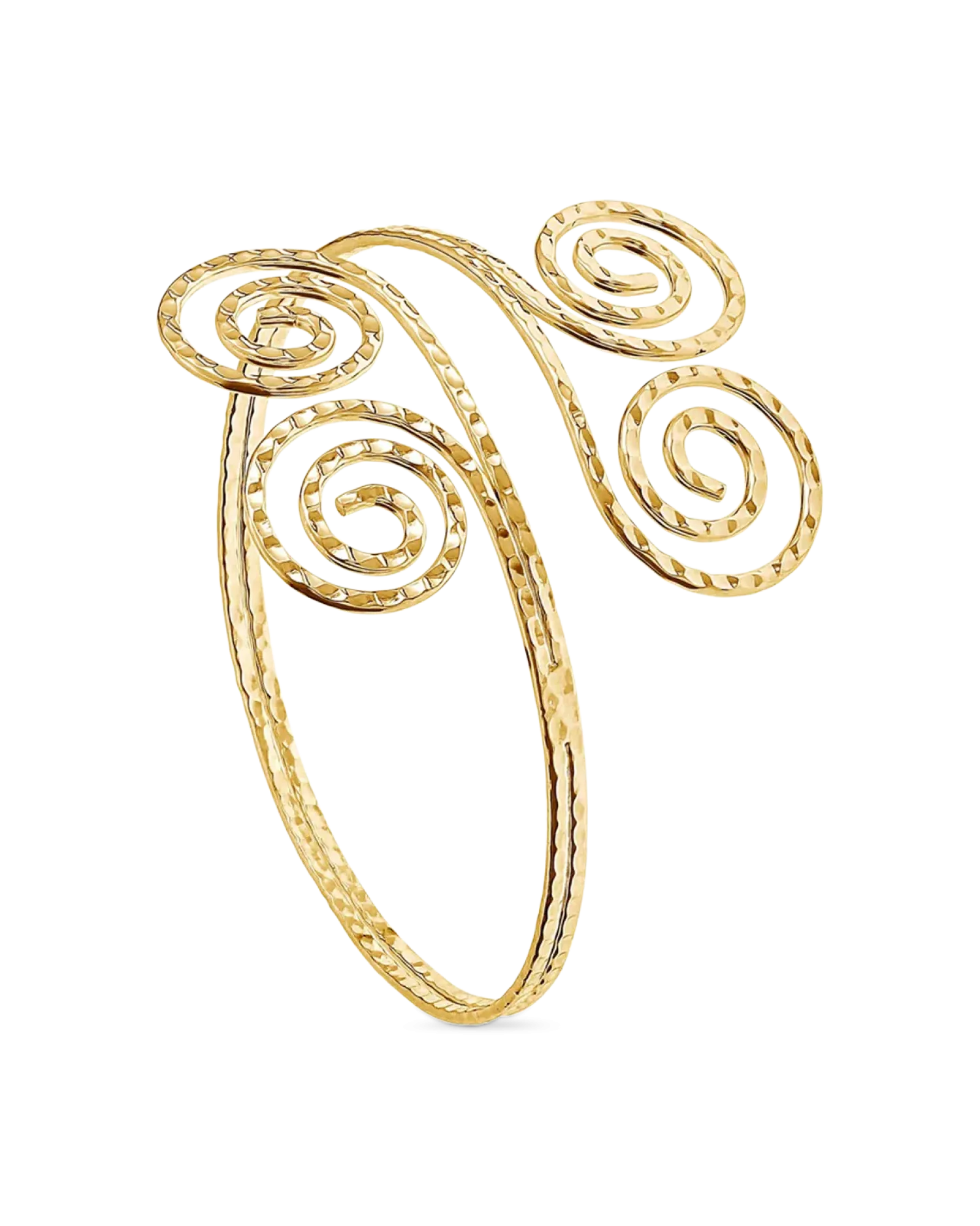 Hot Bijou Brigitte Bracciale da braccio - Golden Swirl