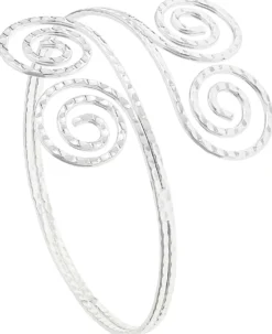 Discount Bijou Brigitte Bracciale da braccio - Silver Swirl