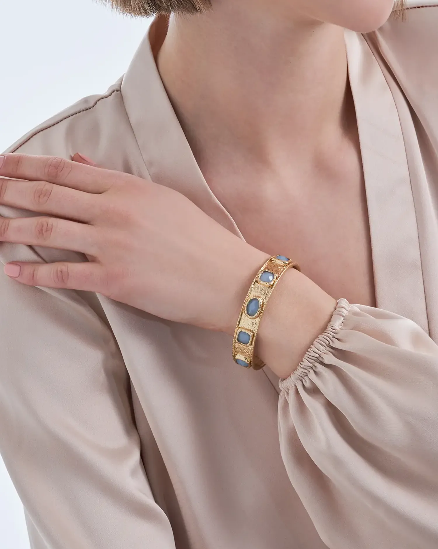 Discount Bijou Brigitte Bracciale - Golden Blue
