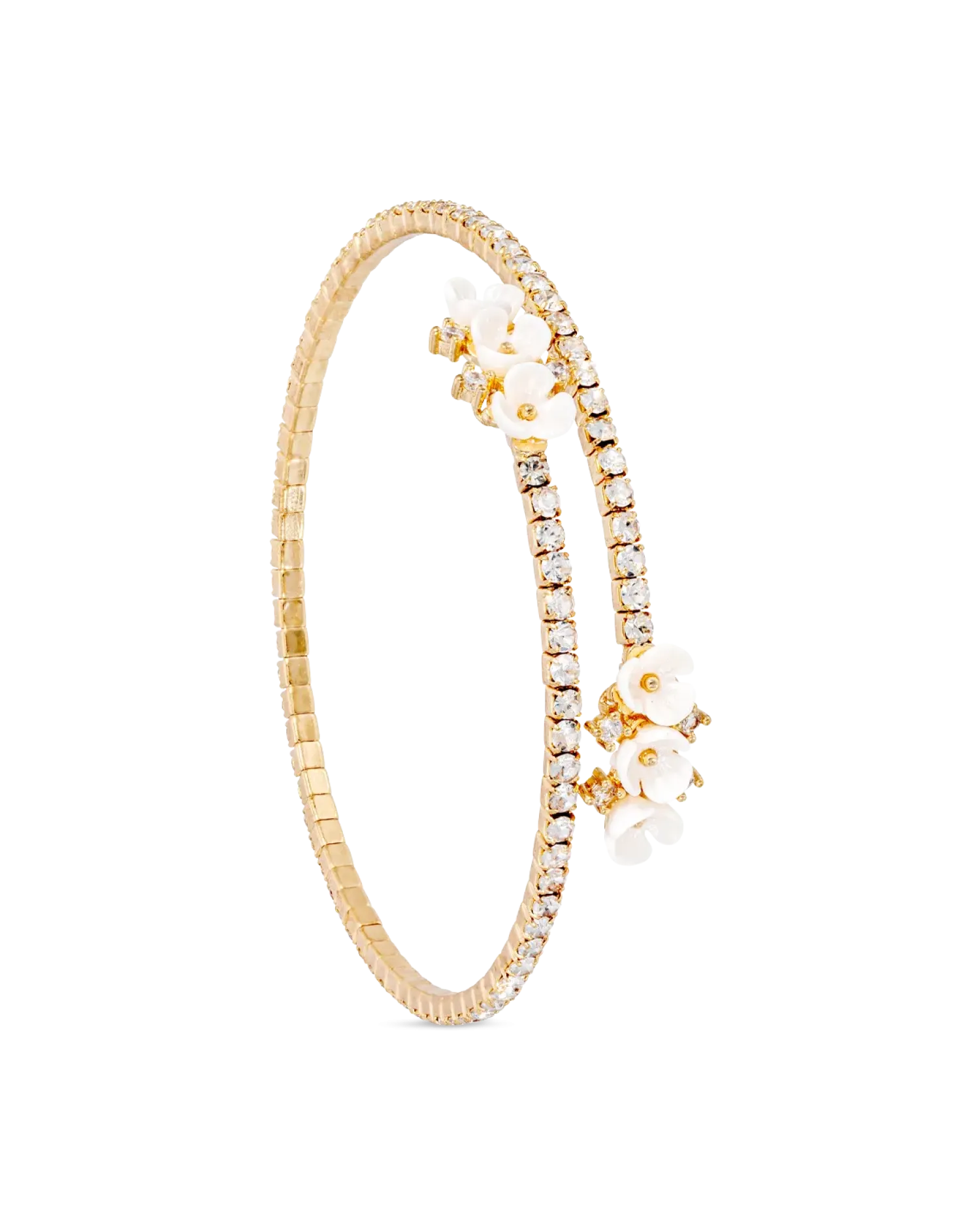 Discount Bijou Brigitte Bracciale - Golden Floral
