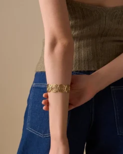 Discount Bijou Brigitte Bracciale - Golden Swirl