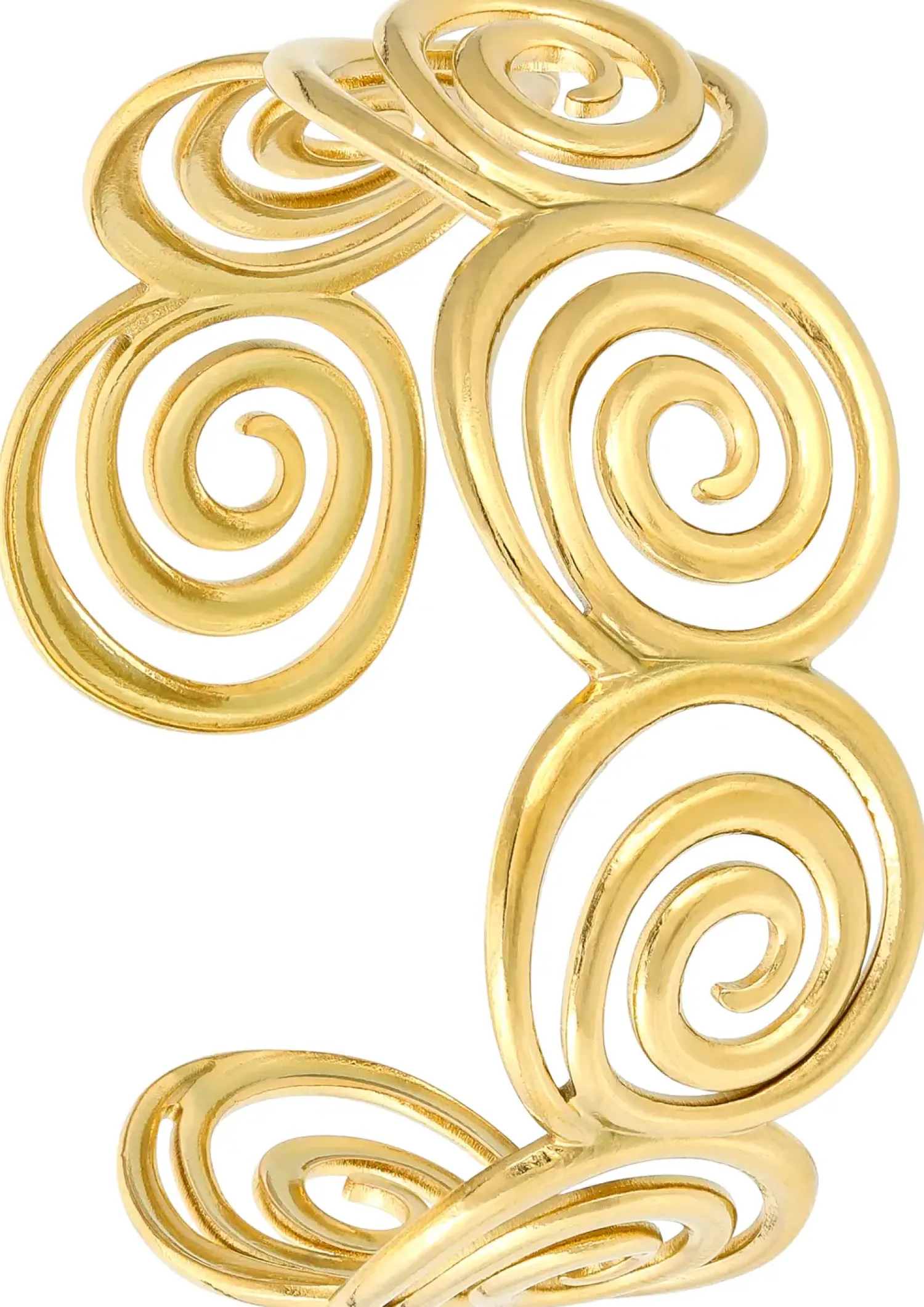 Discount Bijou Brigitte Bracciale - Golden Swirl