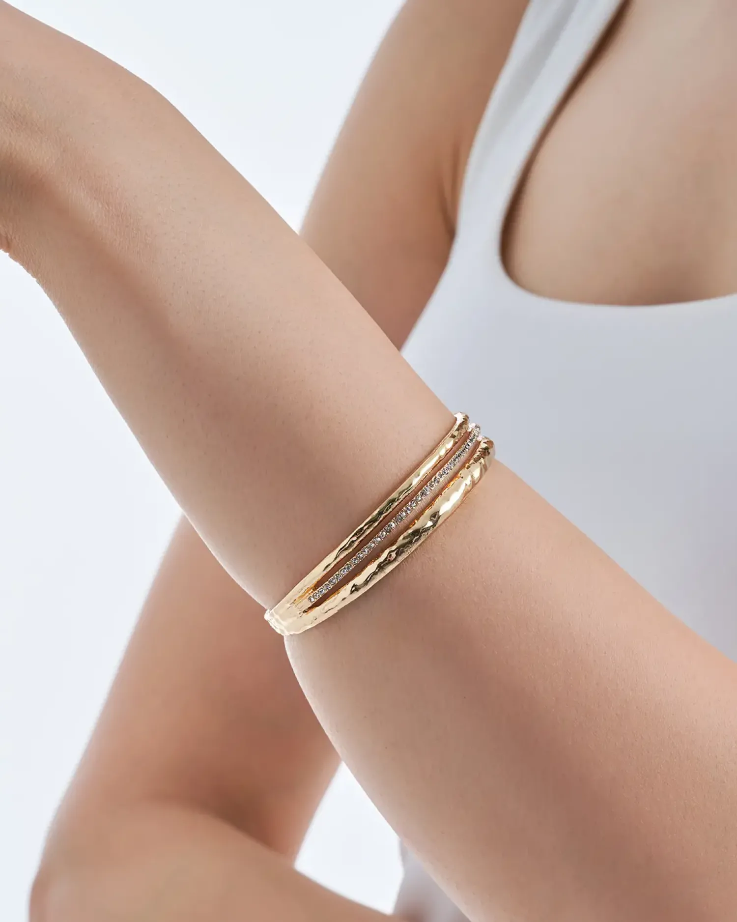 Bijou Brigitte Bracciale - Hammered Dream