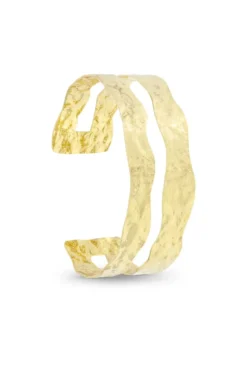 Outlet Bijou Brigitte Bracciale per la parte superiore del braccio - Hammered Rows