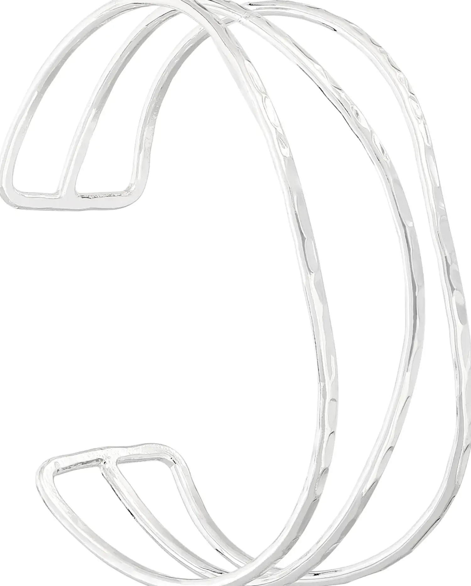 Hot Bijou Brigitte Bracciale - Pounded Silver