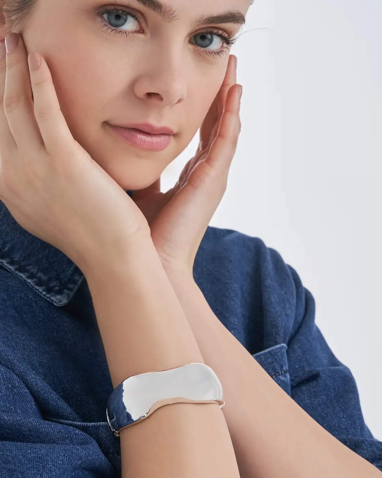 New Bijou Brigitte Bracciale - Silver Waves