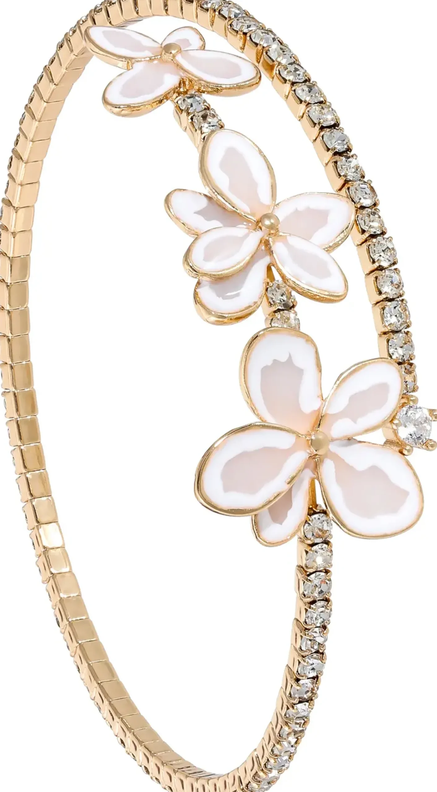 New Bijou Brigitte Bracciale - Three Flowers