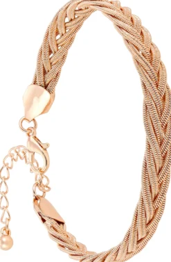 Best Bijou Brigitte Braccialetto - Braided Ros&eacute;